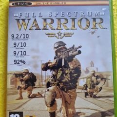 Full Spectrum Warrior Xbox Original games Original