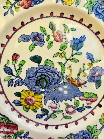 Masons Ironstone China Regency Pattern Dinner Plate C4475 England c.1940 -50