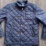 Polo Ralph Lauren  Navy Quilted Barn Jacket S/M Image 4