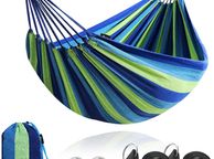 main image for ad _Outdoor Camping Hammock, Outdoor Portable Canvas, 200Kg Capacity Lightweight with Carry Bag for Beach and Beach Hiking