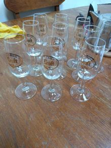 sherry glasses, london croft jerez s.a. sets of 2 (5 sets)