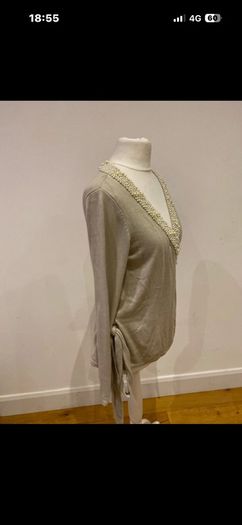 Fran & Jane dressy wrap top size 8
