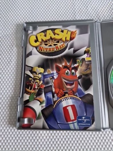 Crash Bandicoot Nitro Kart PlayStation1 Ps1 PlayStation2 Ps2 Games Original
