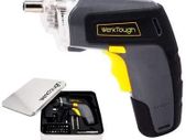 Cordless Screwdriver 3.6/4V Lion Battery USB Plug Drill Driver Home Repair Rechargeable Tool Kit with LED Light Gift Box Tool Set