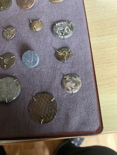 Very old metal buttons unresearched