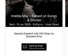 Imelda May tickets Face Value
