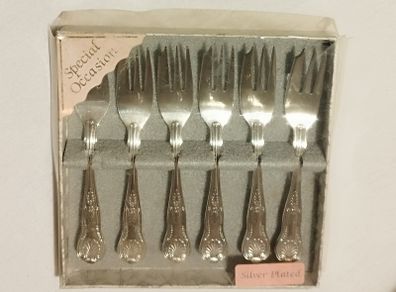 silver desert forks