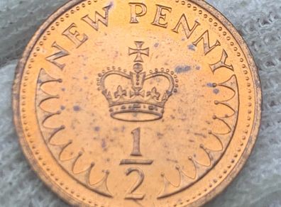 GB 1971 New Penny Gem uncirculated rare??