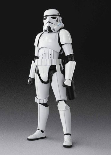 Star Wars SH Figuarts Stormtrooper 1/12 scale figure ( same size as black series )
