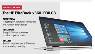 HP EliteBook x360 1030 G3 (EliteBook x360 1030 Series) Laptop / Tablet / Convertible Touchscreen