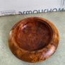 Vintage Fruit Wood Dish Ashtray Trinket Display Piece Image 6
