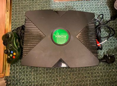 Xbox Original with Controller and Accessories