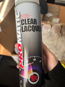 Promatic Clear Lacquer 500ml Aerosol