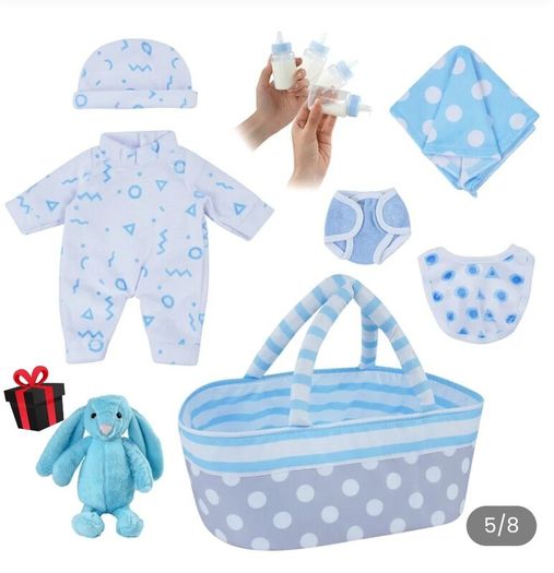 Doll's basket NEW