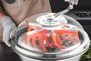 Bud Leaf Bowl Trimmer, 420 mm Manual Bud Trimmer, with Sharp Stainless Steel Blades, Visual Cutting, Wet &amp; Dry Hydroponic Cutting Machine
