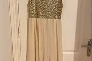 Women's Gold Sequin Dress