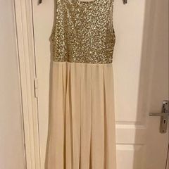 Women's Gold Sequin Dress