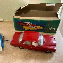 Vintage GAMA Red Mercedes and Original Box
