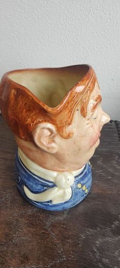 Royal Doulton Fat Boy Character Jug - rare vintage ceramics