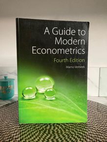 A Guide to Modern Econometrics, 4th edition