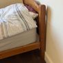 single bed with deep mattress Image 4