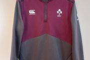 ireland rugby halfzip