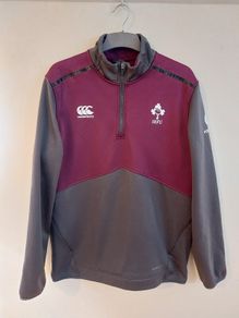 ireland rugby halfzip