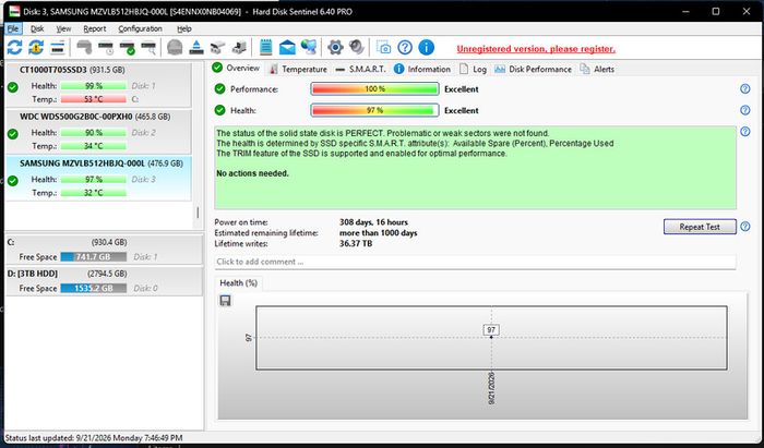 Samsung Pm981 512gb Nvme M.2 Ssd