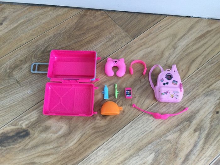 Barbie travel set