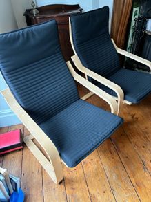 2 X Ikea Poang Chairs