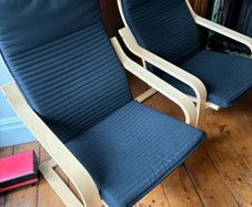2 X Ikea Poang Chairs