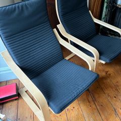 2 X Ikea Poang Chairs