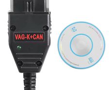 Newest VAG K CAN Commander 1.4 FTDI PIC18F25K80 K+CAN 1.4 OBD 2 OBD2 Auto Car Diagnostic Tools Interface COM K-line Cable
