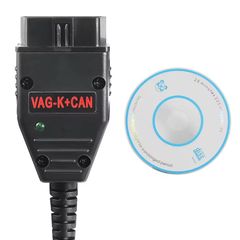 Newest VAG K CAN Commander 1.4 FTDI PIC18F25K80 K+CAN 1.4 OBD 2 OBD2 Auto Car Diagnostic Tools Interface COM K-line Cable