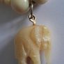 Necklace With Carved Elephant Image 3