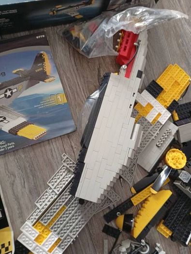 Mega Bloks ProBuilder P-51 Mustang (Set 9772) - Rare Vintage / Lego