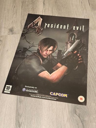Resident Evil 4 Original promotional poster