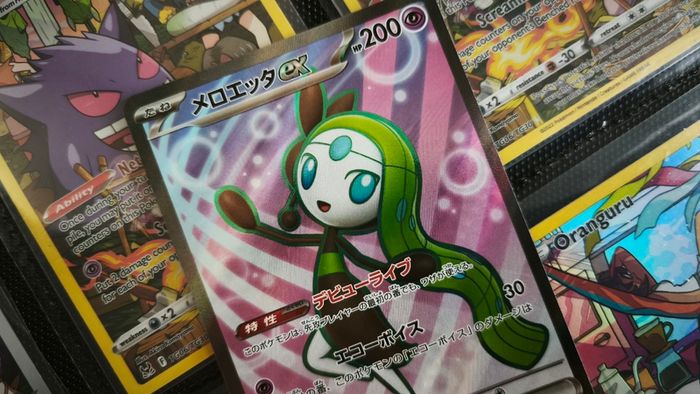 Meloetta EX ! Ultra Rare !  from Black Bolt JP Set ! 2025 ! Japanese Pokemon Card !
