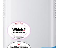 Pro Breeze OmniDry 12L/Day Dehumidifier with Automatic Humidity Sensor & Display, 24Hr Timer, Laundry Drying, Continuous Drainage (White, 12 Litre)