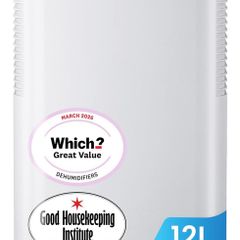 Pro Breeze OmniDry 12L/Day Dehumidifier with Automatic Humidity Sensor & Display, 24Hr Timer, Laundry Drying, Continuous Drainage (White, 12 Litre)
