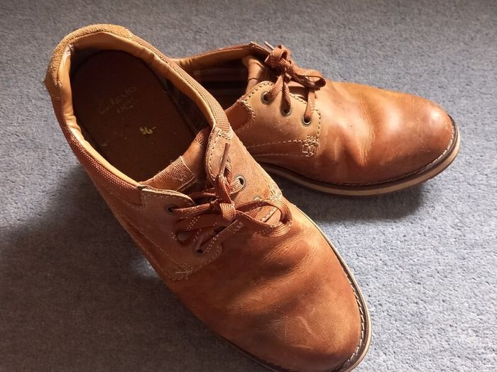 Clarks Mens Casual Oxford Shoes 9.5 UK