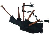 main image for ad Kids Scottish Great Highland Bagpipes Green Black Watch Tartan