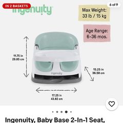 baby bumper seat