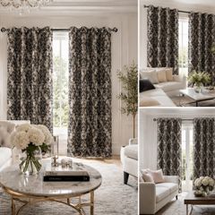 Beautiful Curtains and pole