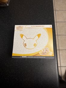 Pokemon 30th celebration elite trainer box