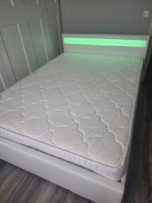 Double Bed Base with 4 Drawers & Mattress