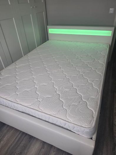 Double Bed Base with 4 Drawers & Mattress
