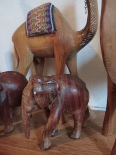 vintage besmo wood animals