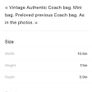 vintage coach bag authentic Image 9