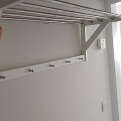 Coat Hooks with shelf